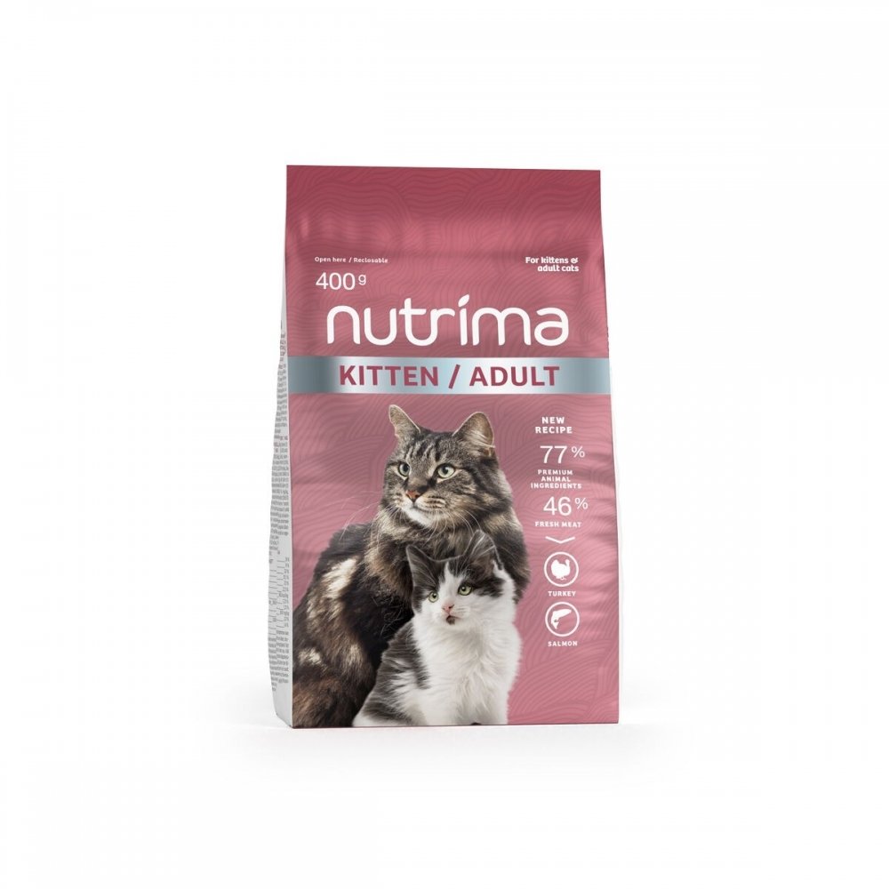 Läs mer om Nutrima Cat Kitten / Adult (400 g)