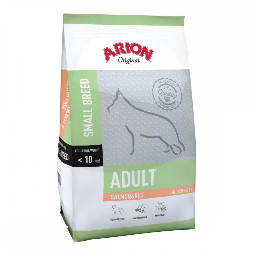 Arion Dog Adult Small Breed Salmon & Rice (75 kg)