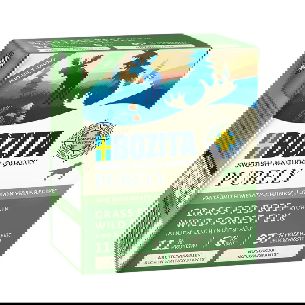 Bozita Purely Paté Elk 370 g