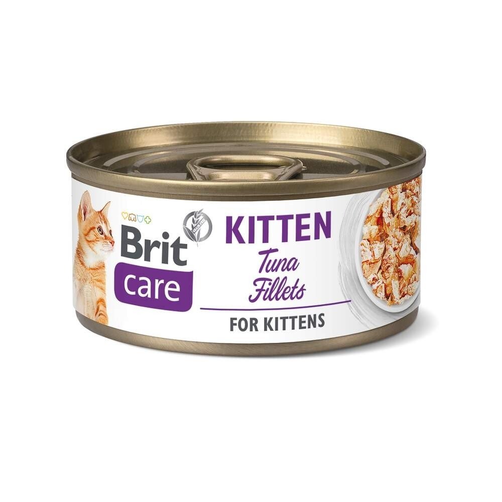Läs mer om Brit Care Cat Kitten Tonfisk 70 g