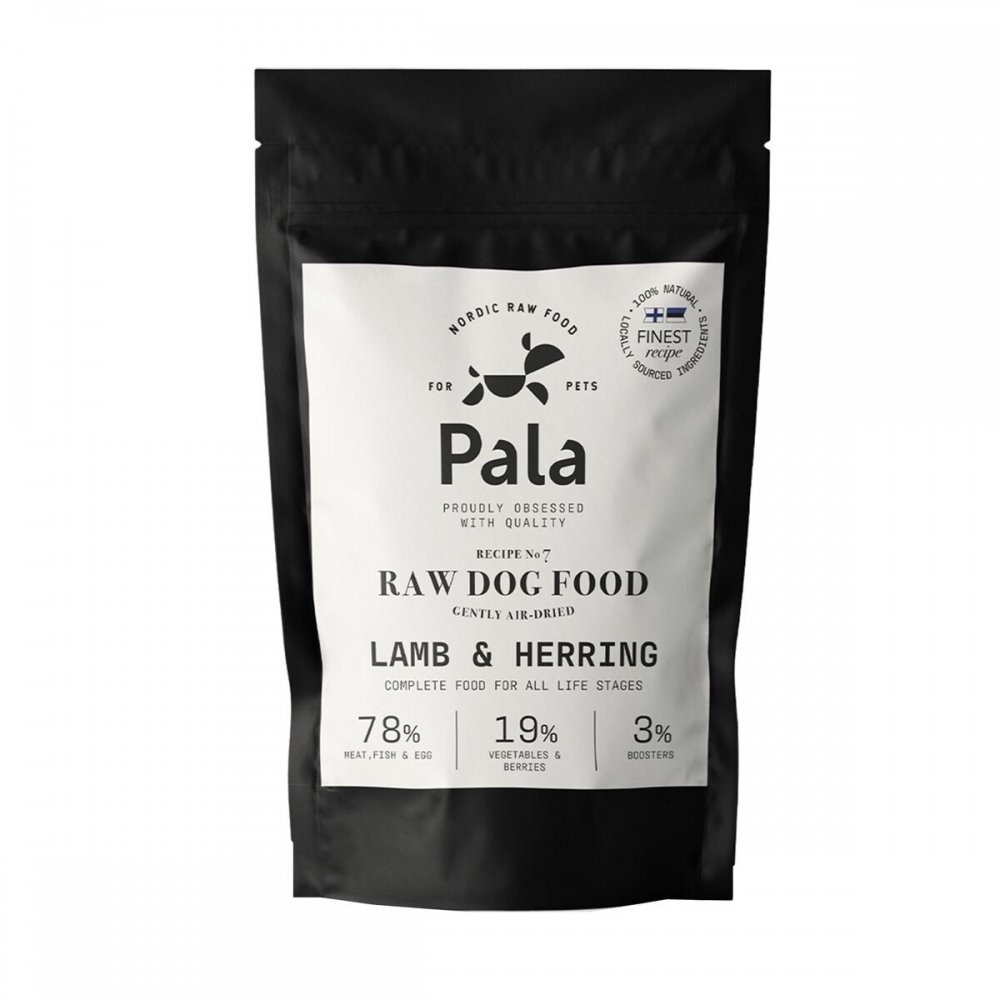 Läs mer om Pala Air Dried Lamb & Herring (100 g)