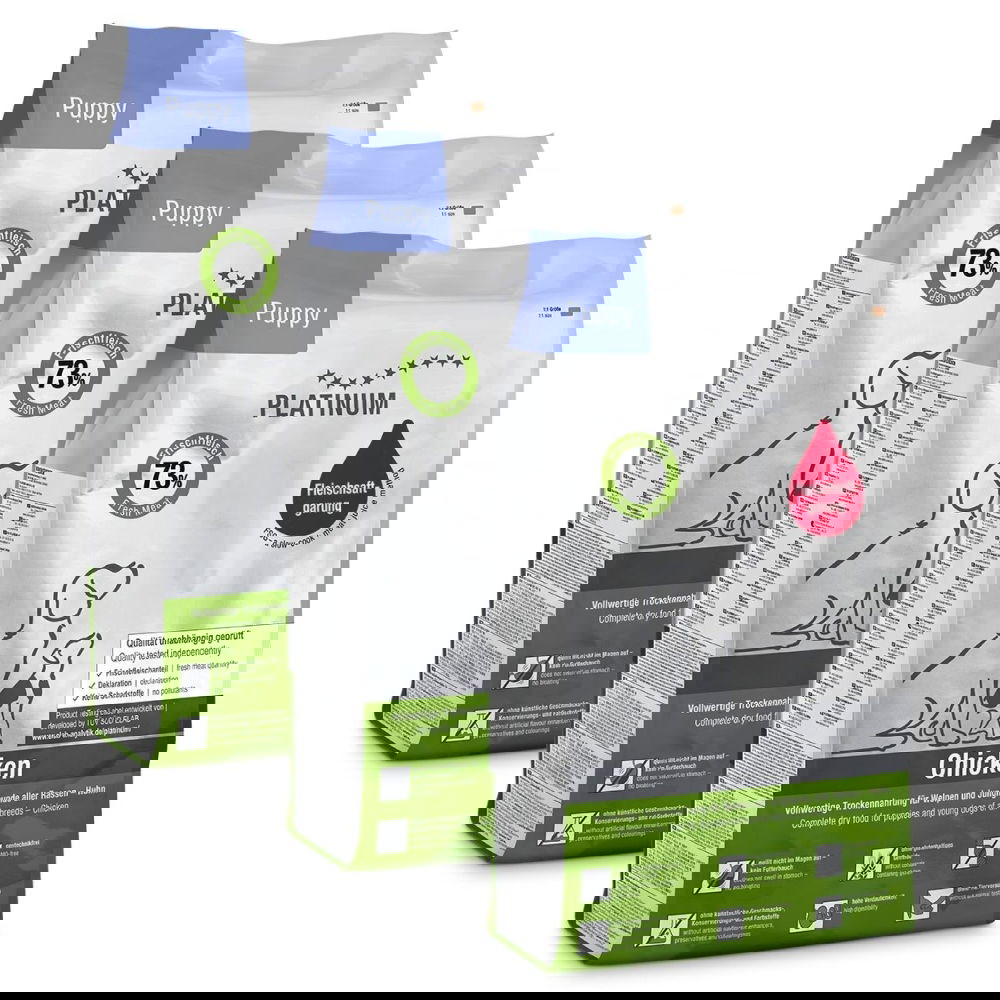 Platinum Puppy Chicken 3x5kg