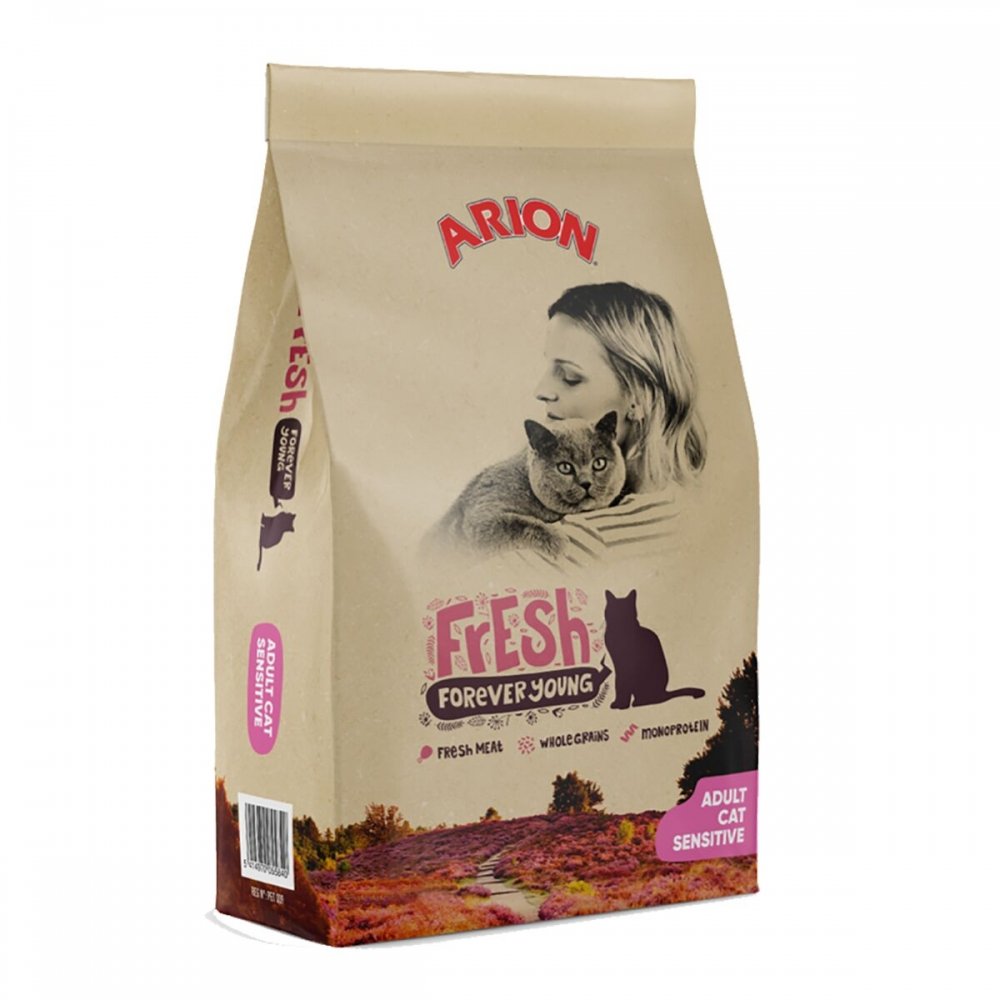 Läs mer om Arion Fresh Cat Adult Sensitive (12 kg)