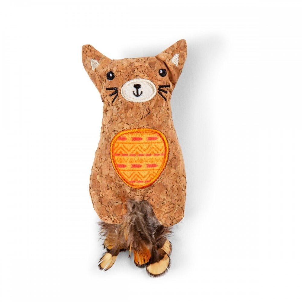 Little&Bigger Quirky Cork Kicker Cat 17 cm