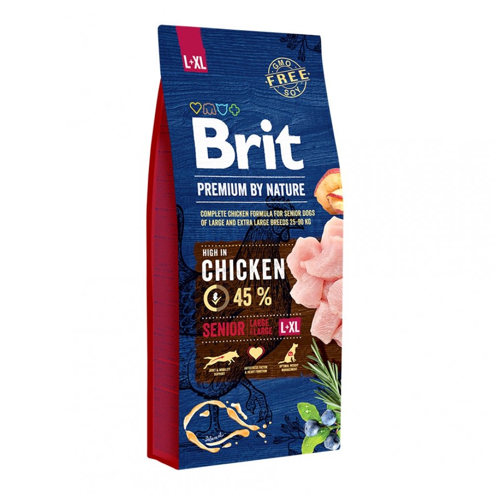 Läs mer om Brit Premium By Nature Senior L-XL