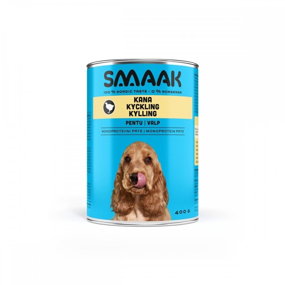 Läs mer om SMAAK Puppy Kyckling 400 g