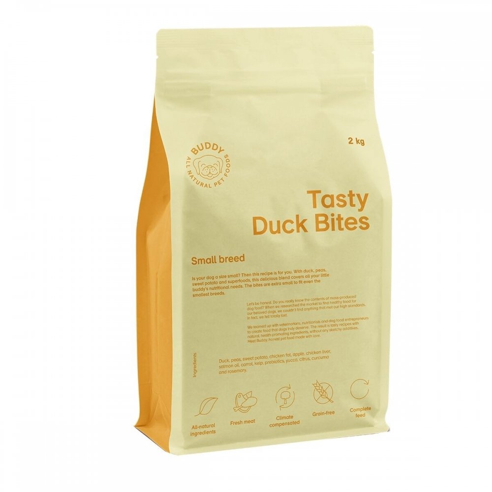 Läs mer om Buddy Petfoods Tasty Duck Bites (2 kg)
