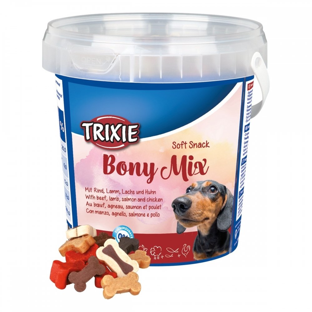 Läs mer om Trixie Soft Snack Bony Mix 500 g