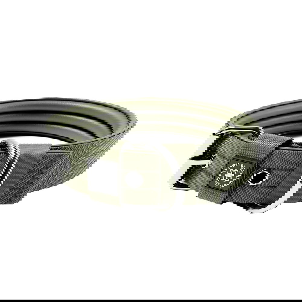 BullyBillows Hundhalsband med Spänne 4 cm Grön (M)