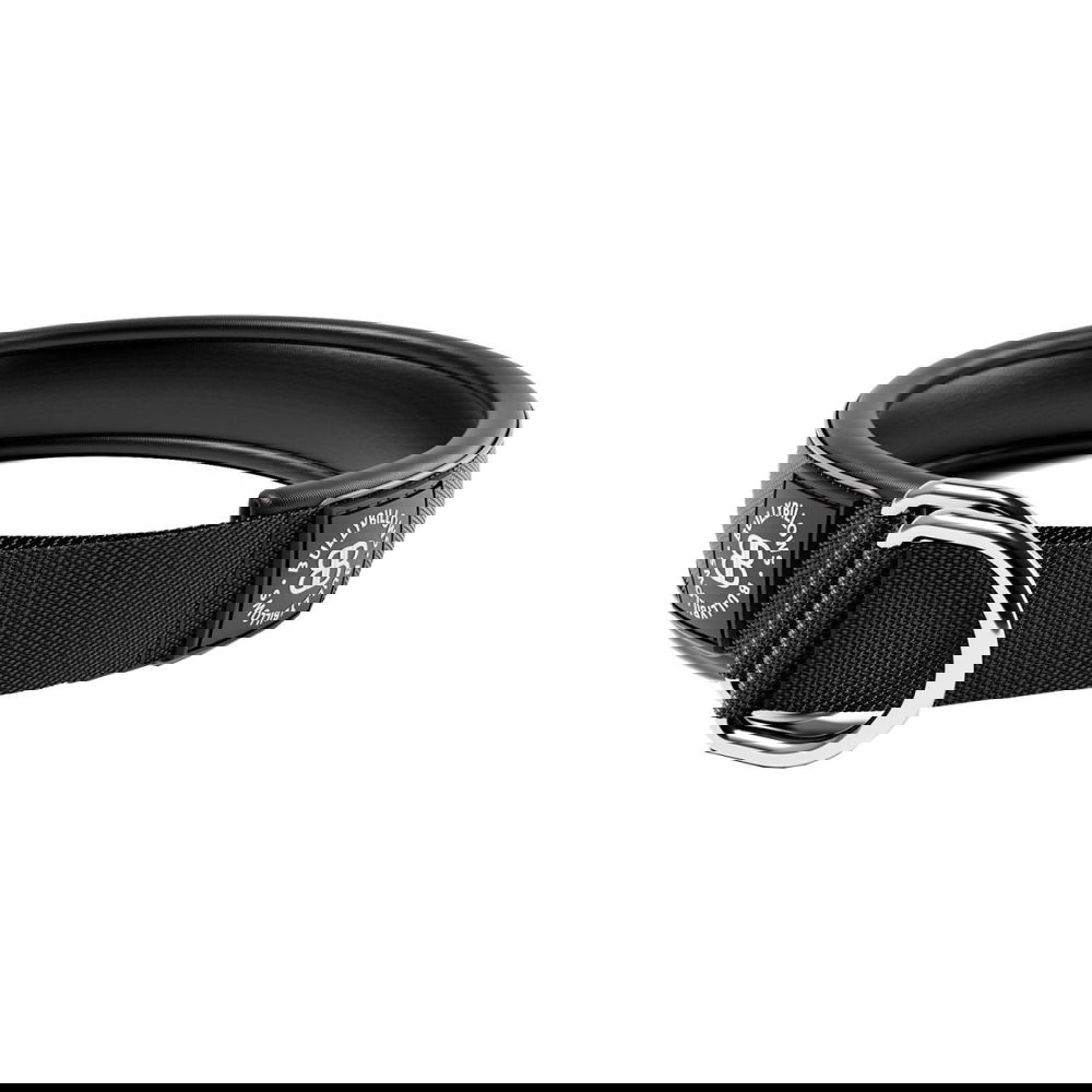 BullyBillows Hundhalsband Halvstryp Reflekterande Svart 5 cm (M)