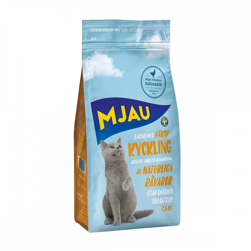 Läs mer om Mjau Kyckling (7,5 kg)