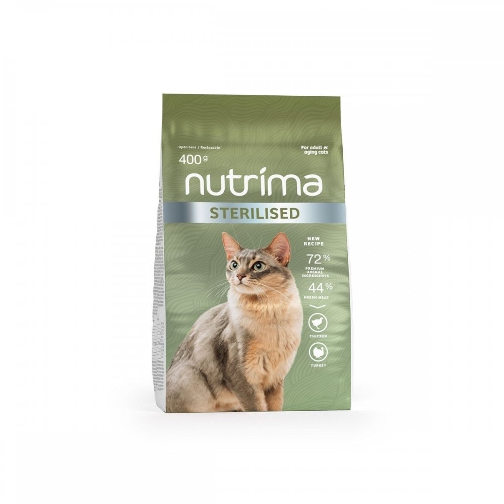 Läs mer om Nutrima Cat Sterilised (400 g)