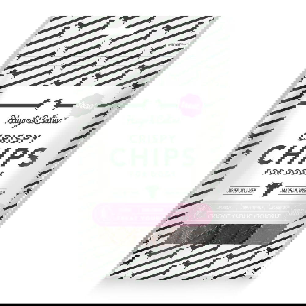 Hugo&Celine Crispy Chips Nötlever 80 g (80 g)