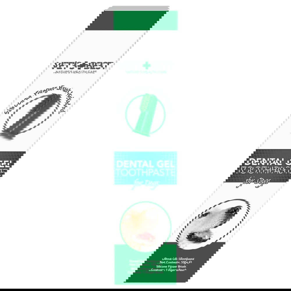 Vet's Best Dental Gel Tandkräm till Hund 100 g