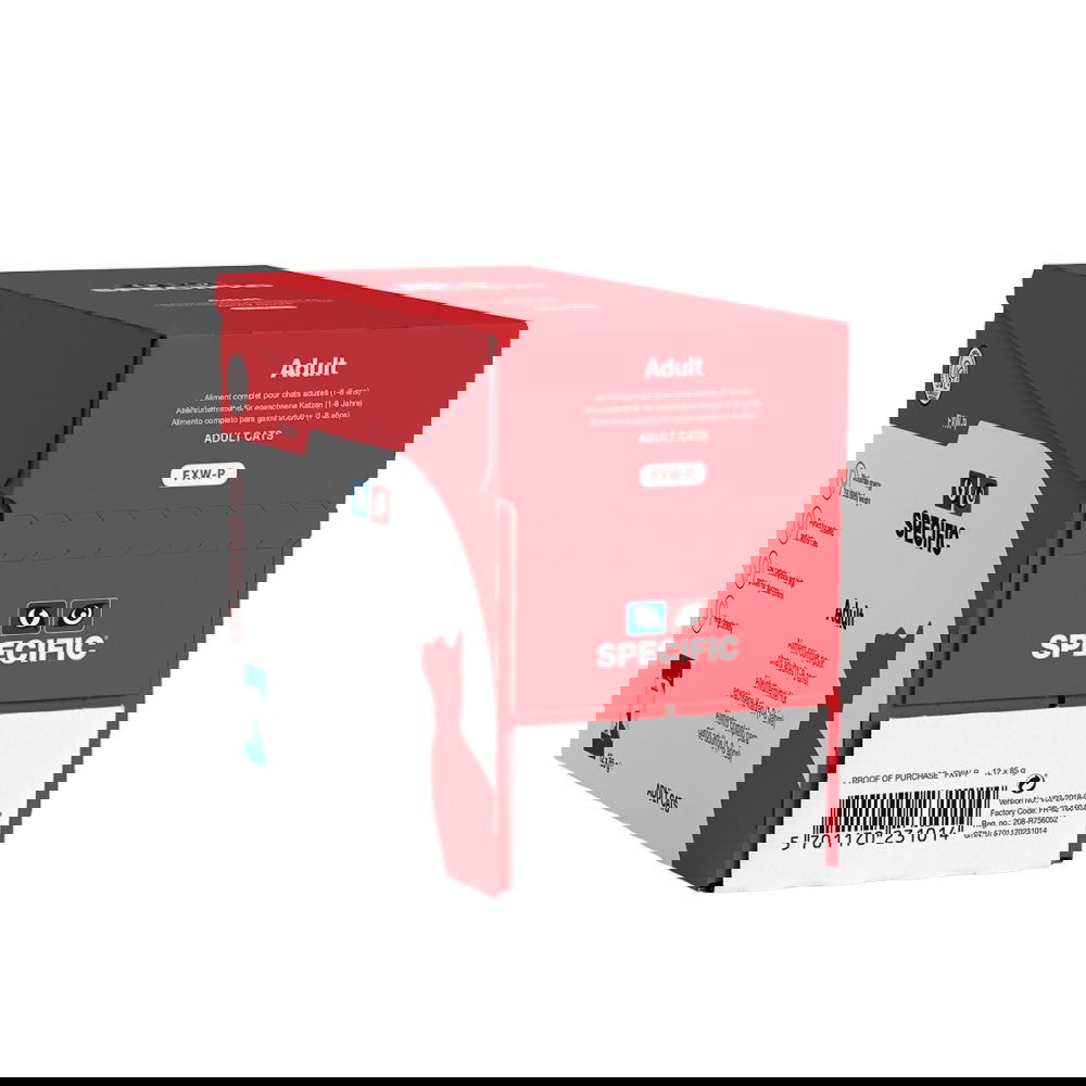 Specific Adult FXW-P Portionspåsar 12x85 g