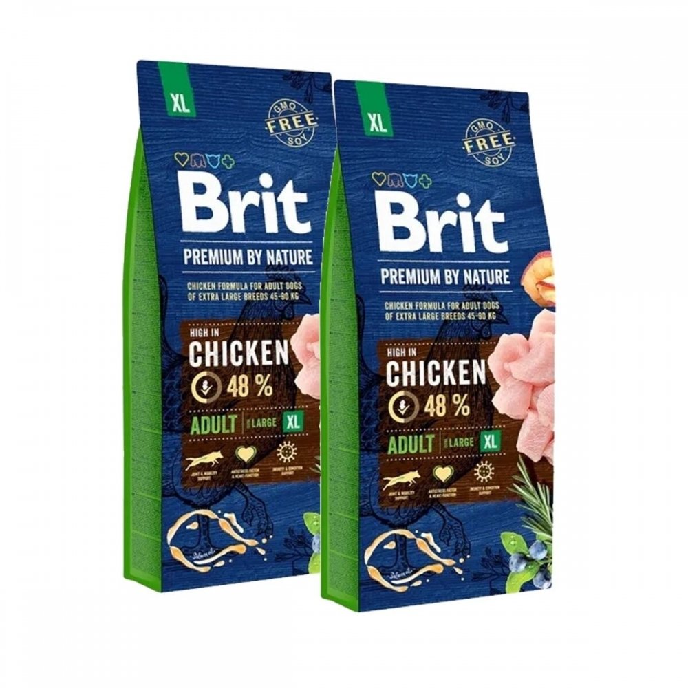 Brit Premium By Nature Adult XL 2×15 kg