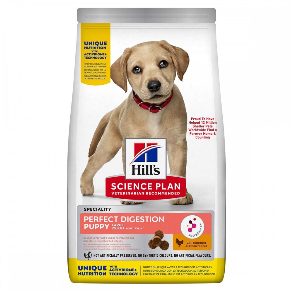 Hills Science Plan Puppy Large Perfect Digestion Chicken (14,5kg)