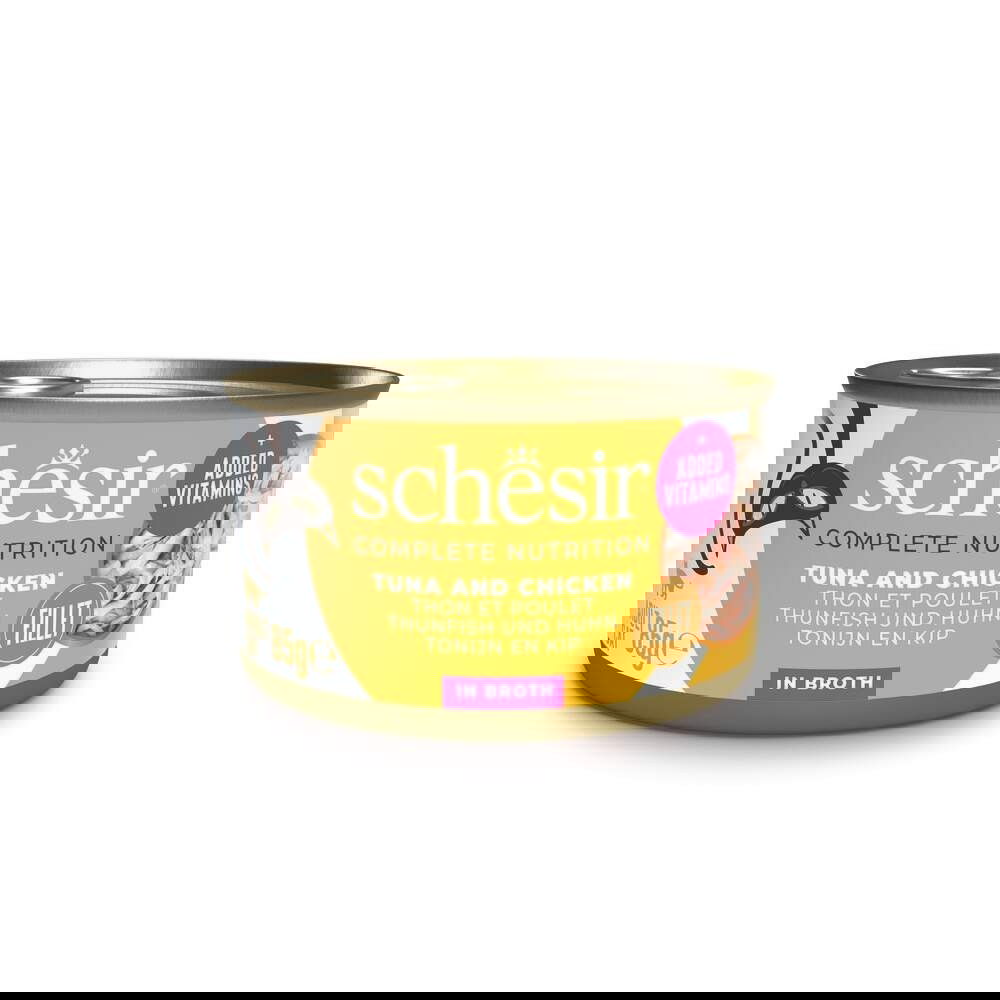 Schesir C&B Tuna & Chicken in Broth 85 g