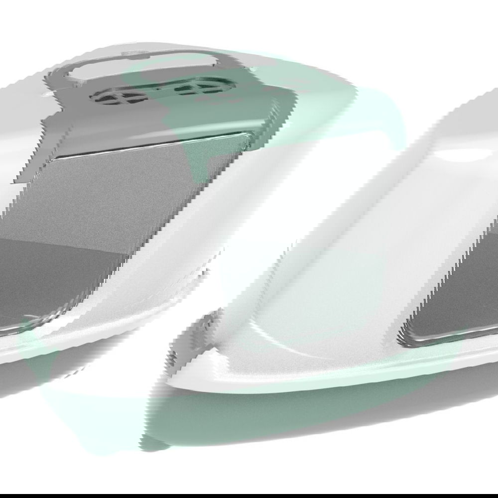 Moderna Flip Hörntoalett Mörkblå (Grön)