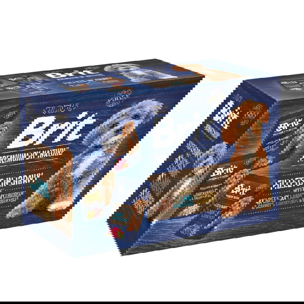 Brit Premium by Nature Dog Multipack gravy 12x85 g