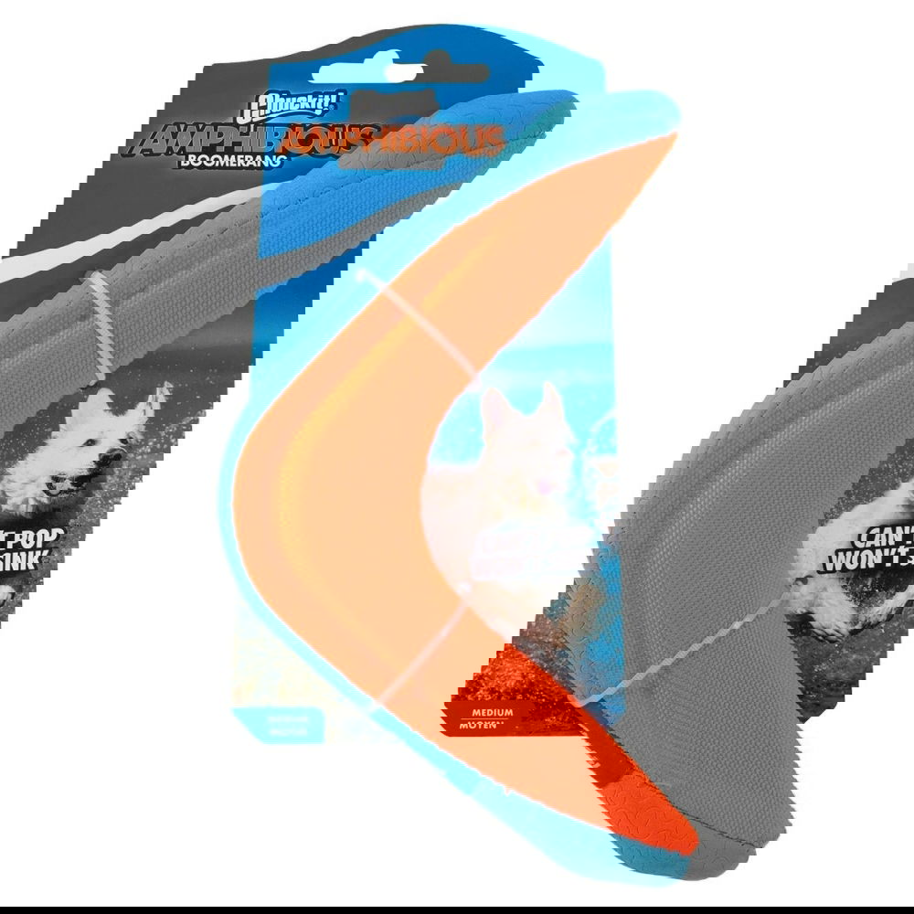 Chuckit Amphibious Flytande Boomerang M