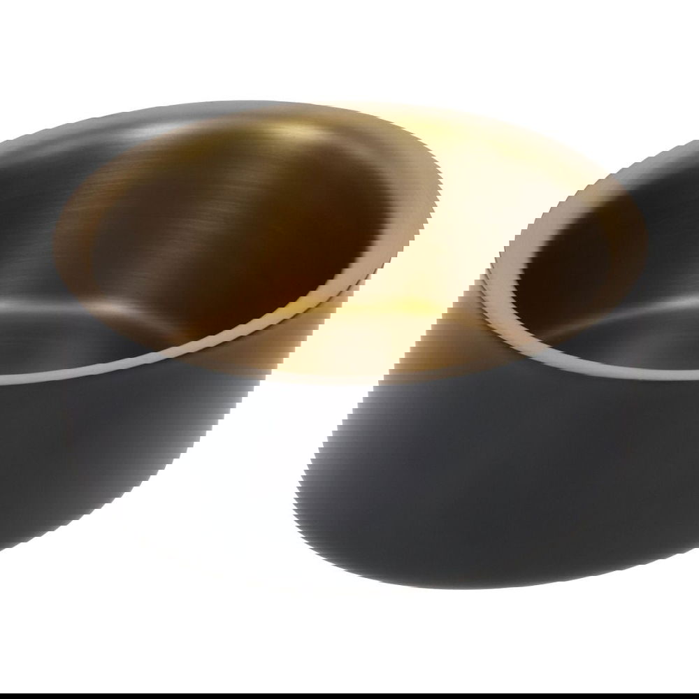 Kerbl Rostfri Matskål Svart/Guld (450 ml)