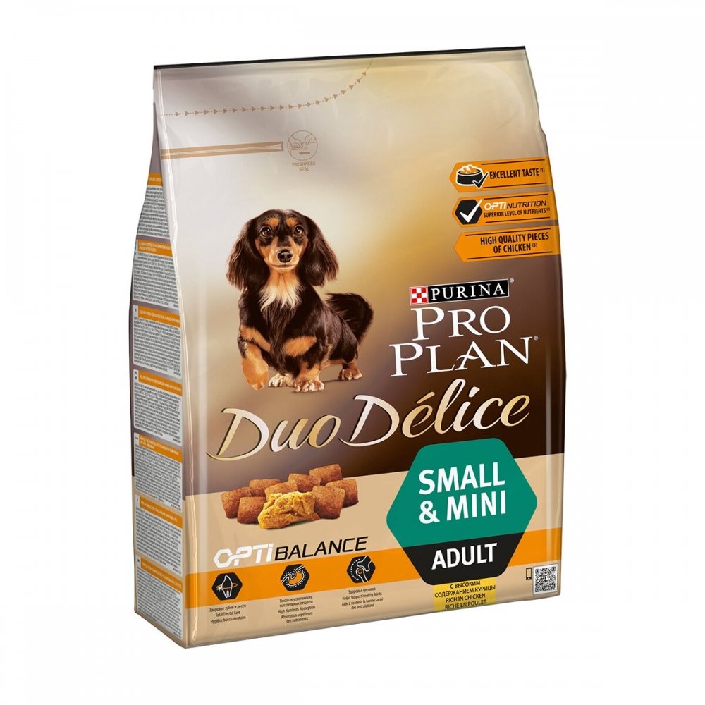 Purina Pro Plan Dog Adult Optibalance Duo Délice Small & Mini Chicken & Rice 25 kg