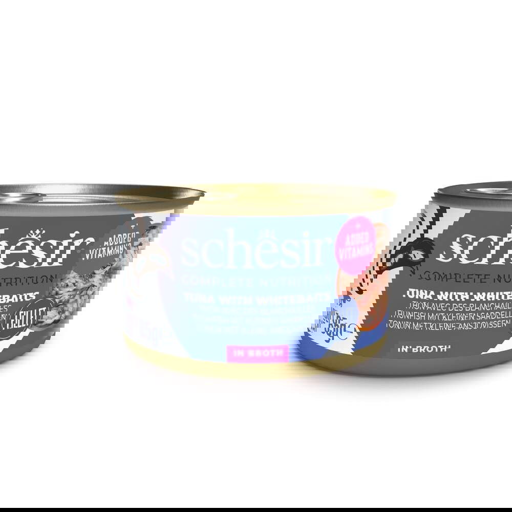 Schesir C&B Tuna with Whitebaits in Broth 85 g