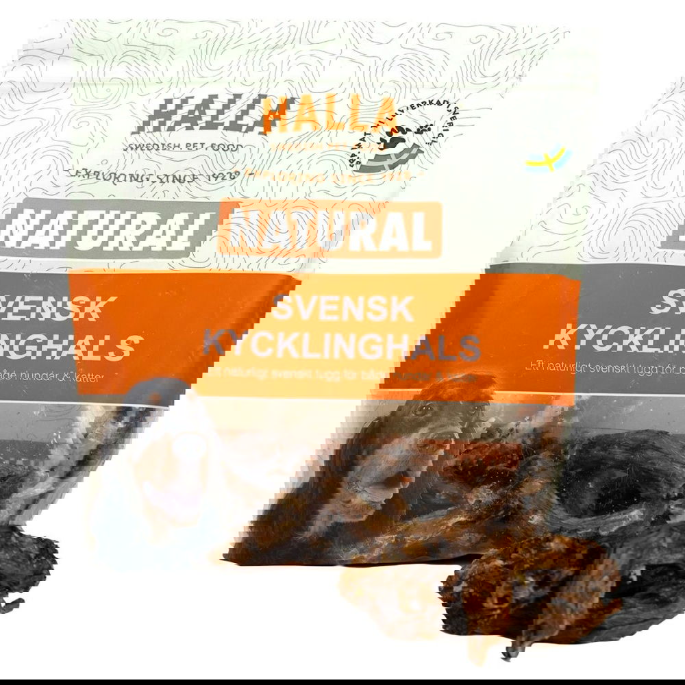 Halla Svensk Kycklinghals 180g