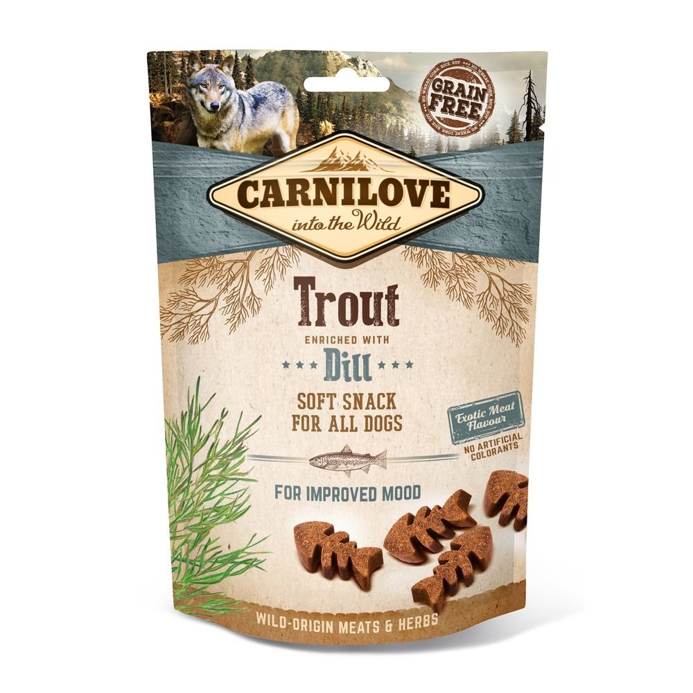 Läs mer om Carnilove Dog Trout & Dill 200 g