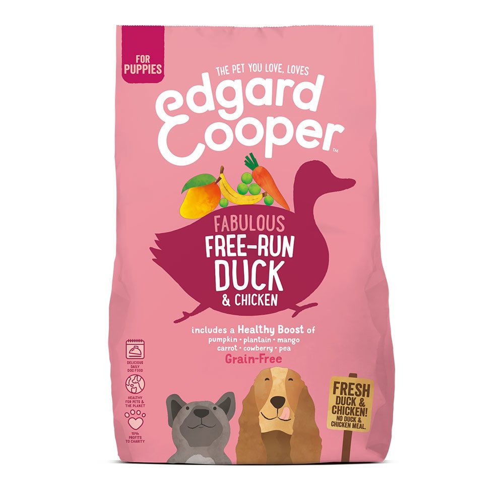 Edgard & Cooper Dog Grain Free Puppy Anka & Kyckling (2,5 kg)