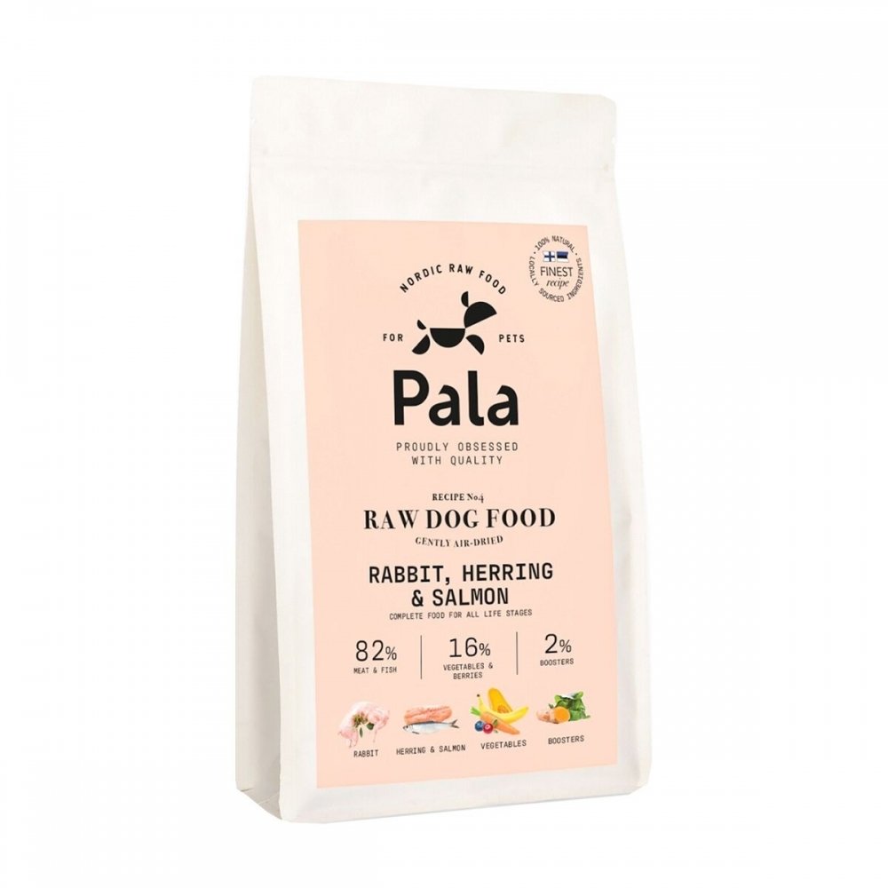 Läs mer om Pala Air Dried Rabbit, Herring & Salmon (1 kg)
