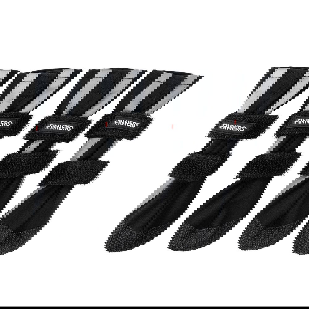 FinNero Halla Softshellboots med Reflex Svart 4-pack (S)