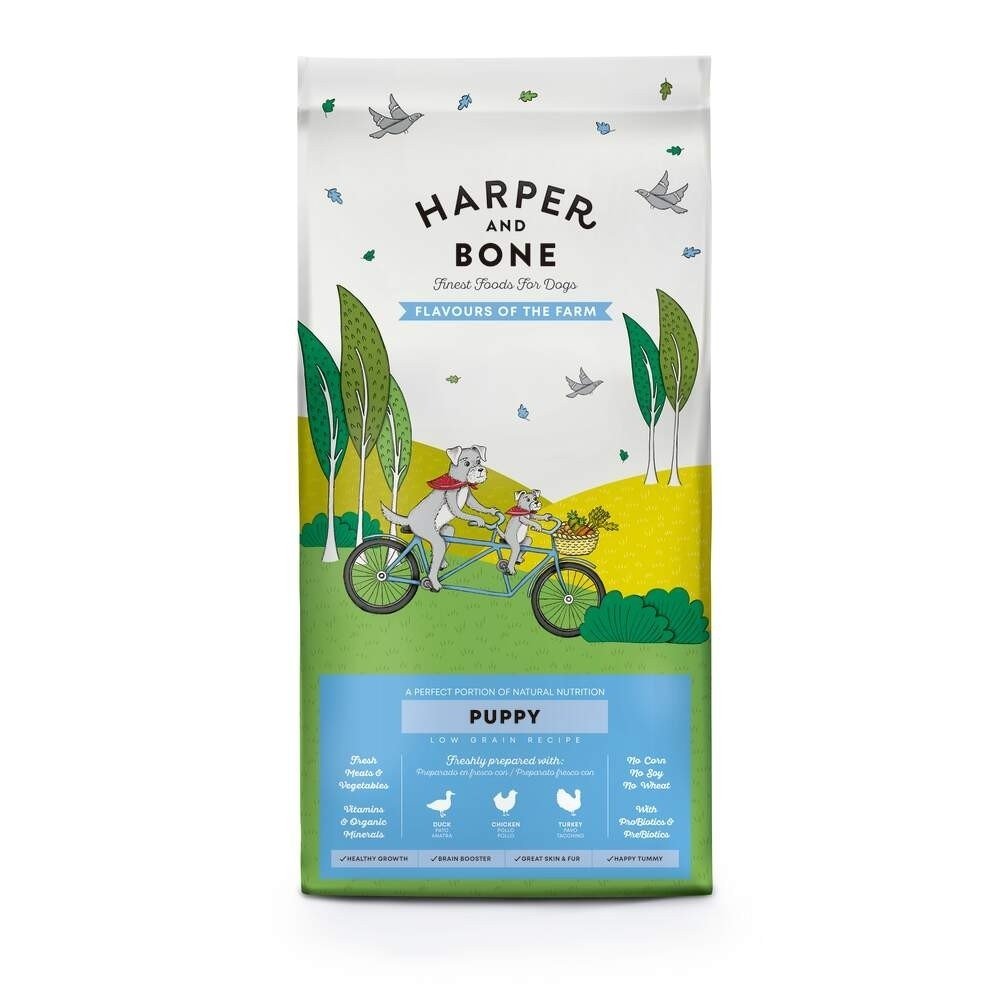 Harper & Bone Dog Puppy Flavours Farm (12 kg)