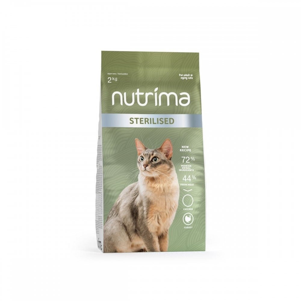 Läs mer om Nutrima Cat Sterilised (2 kg)
