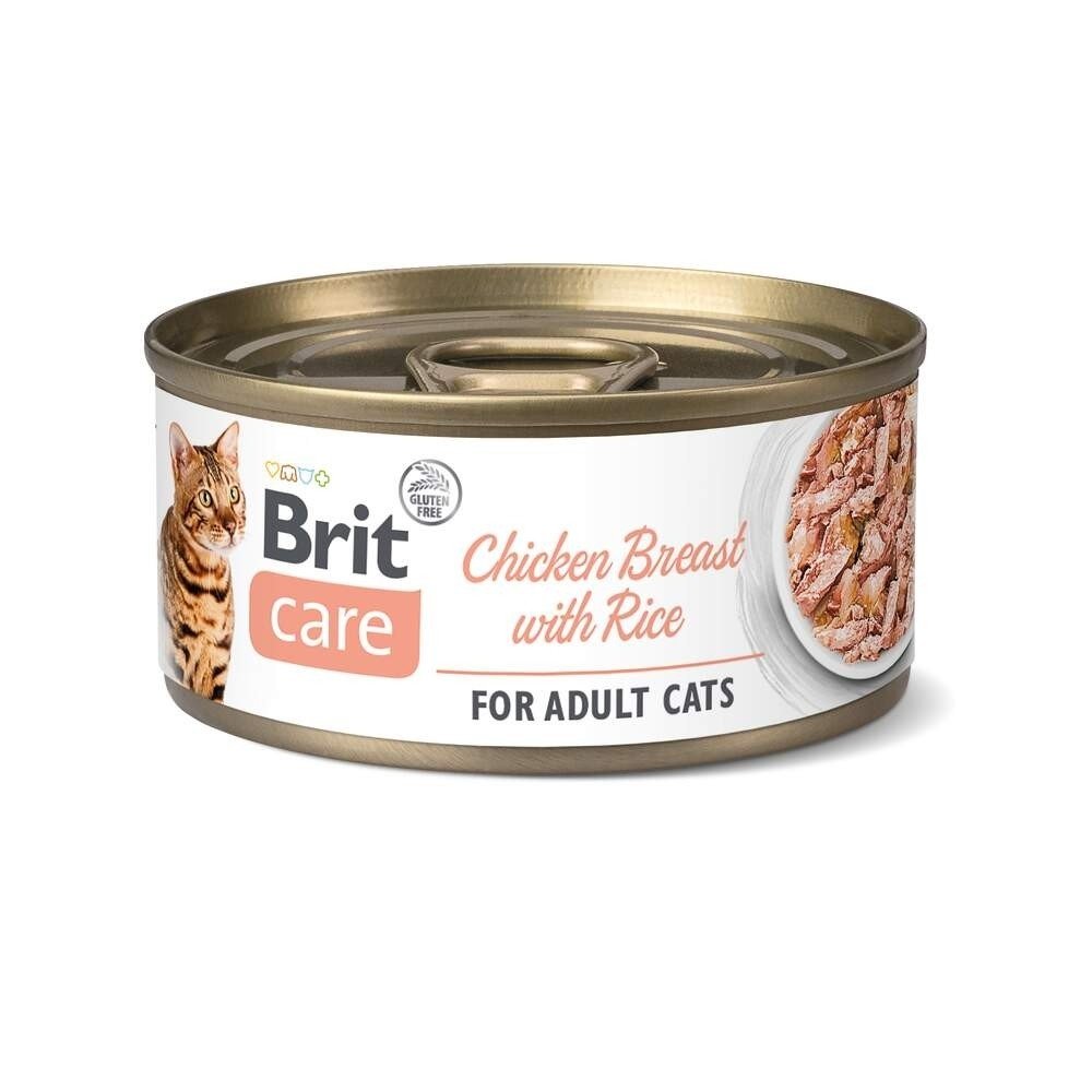 Läs mer om Brit Care Cat Adult Kyckling & Ris 70 g