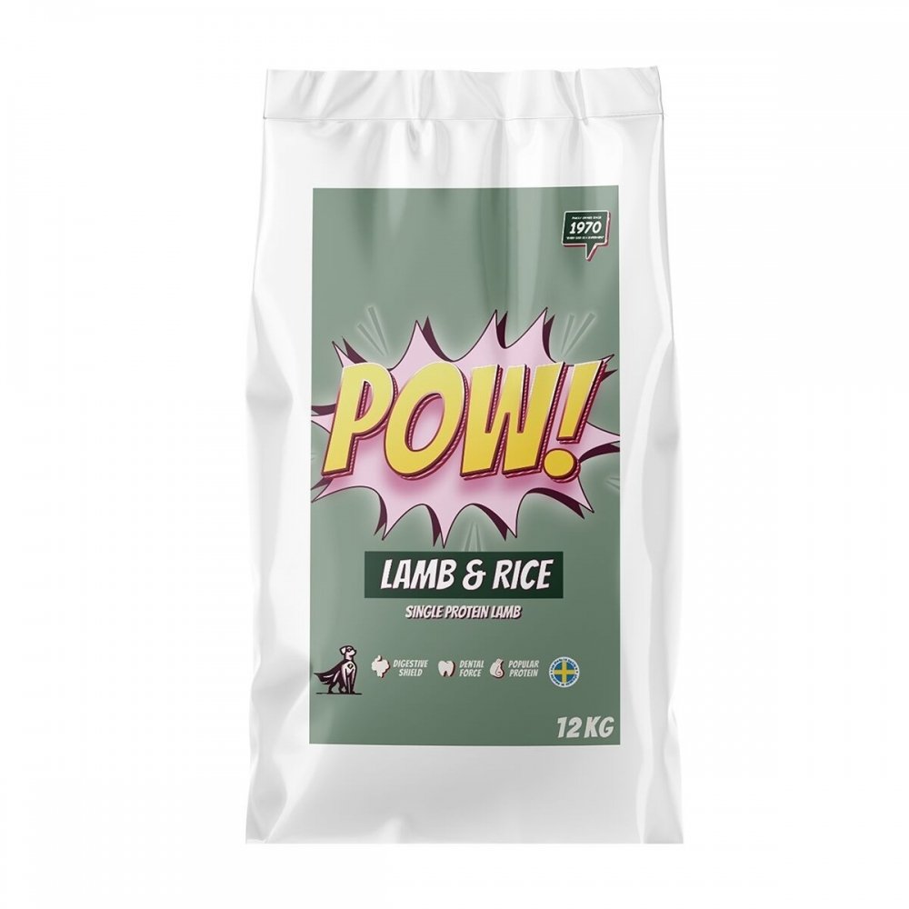 POW! Dog Adult Lamb & Rice (2 kg)