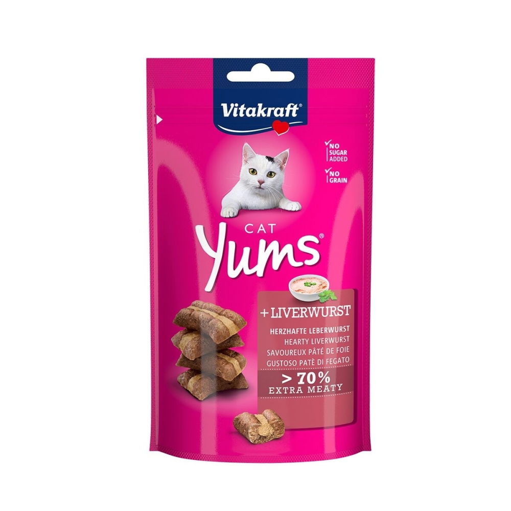 Vitakraft Cat Yums Liver Sausage 40 g