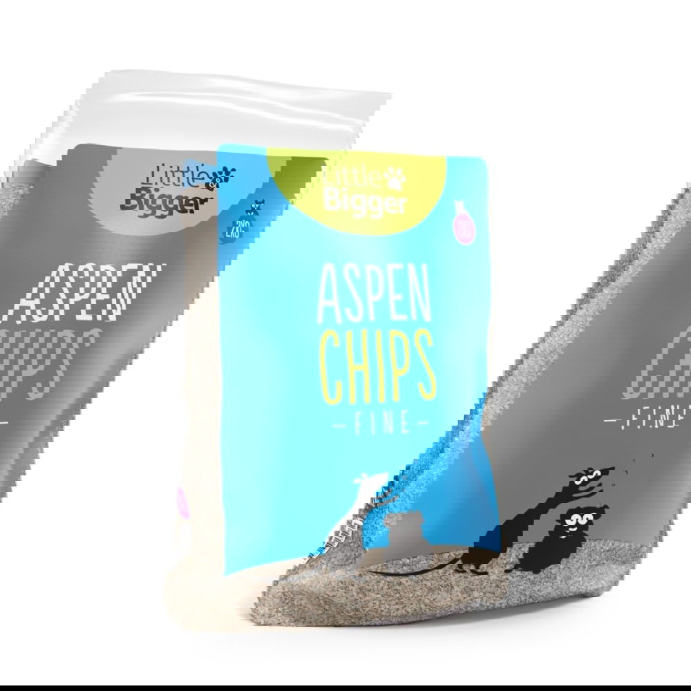 Little&Bigger Aspspån Finmalet 2 kg