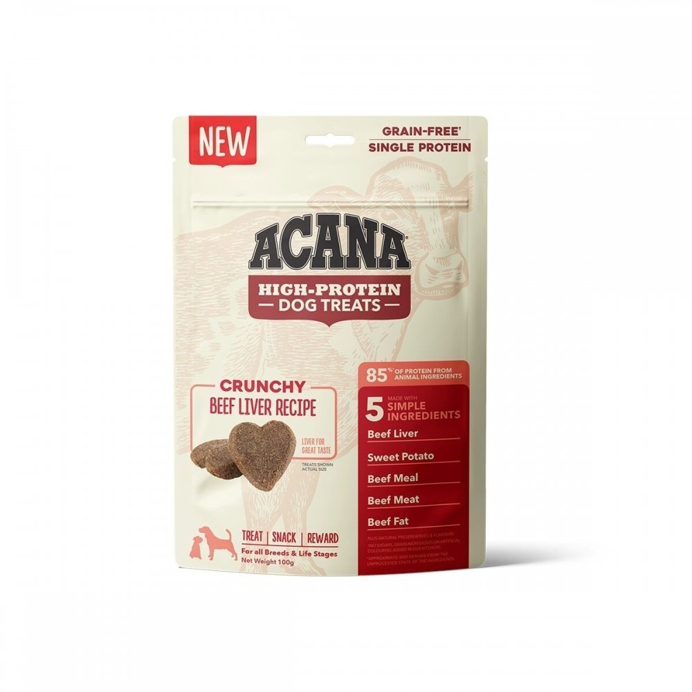 Acana Dog Grain Free Crunchy Beef 100 g