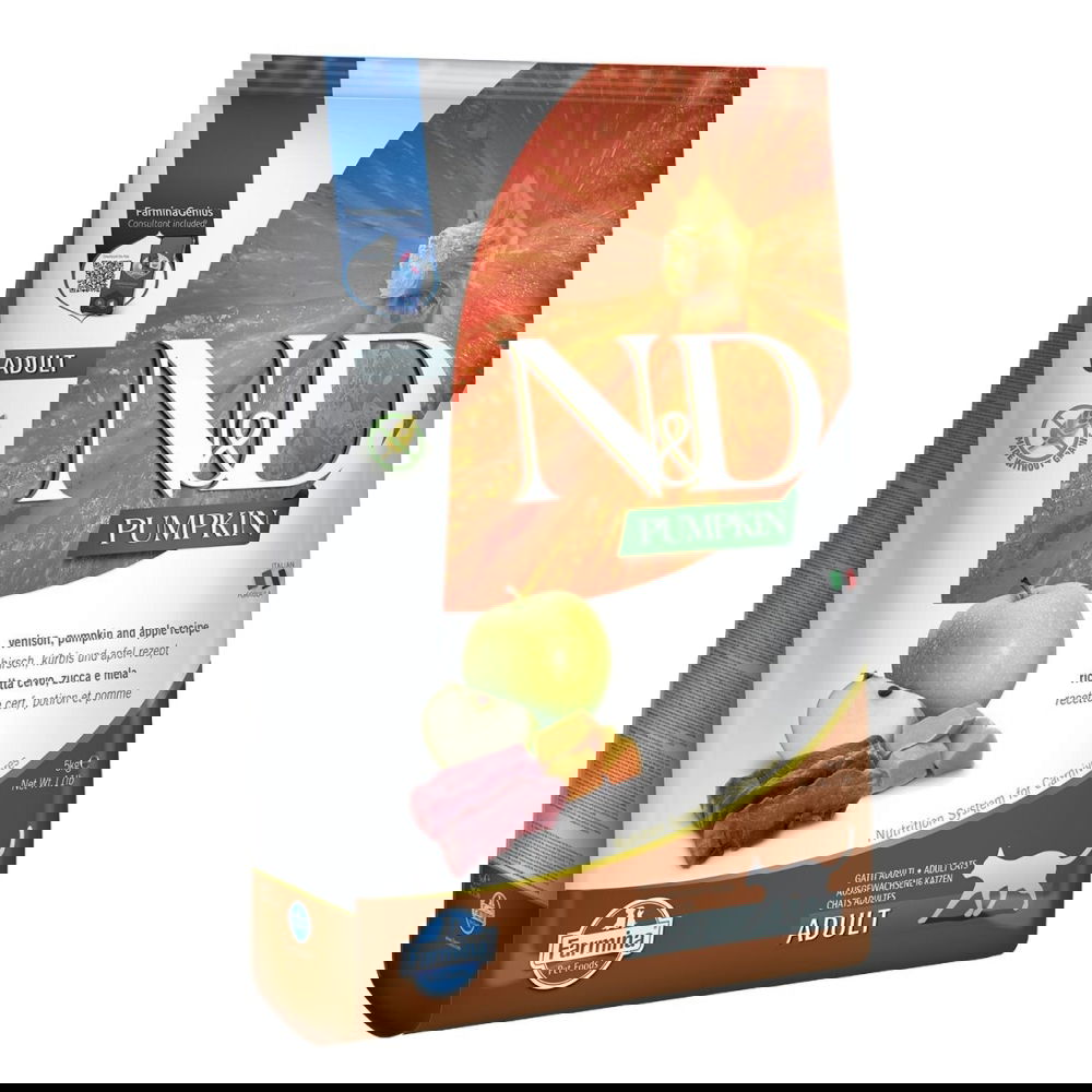 Farmina N&D Cat Pumpkin, Venison & Apple (5 kg)