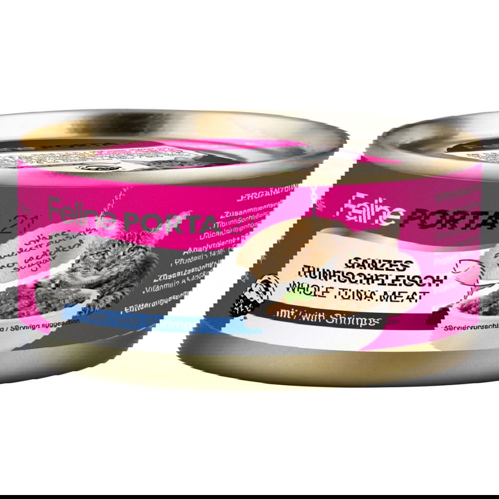 Feline Porta 21 Tonfisk och Räka (156 g)