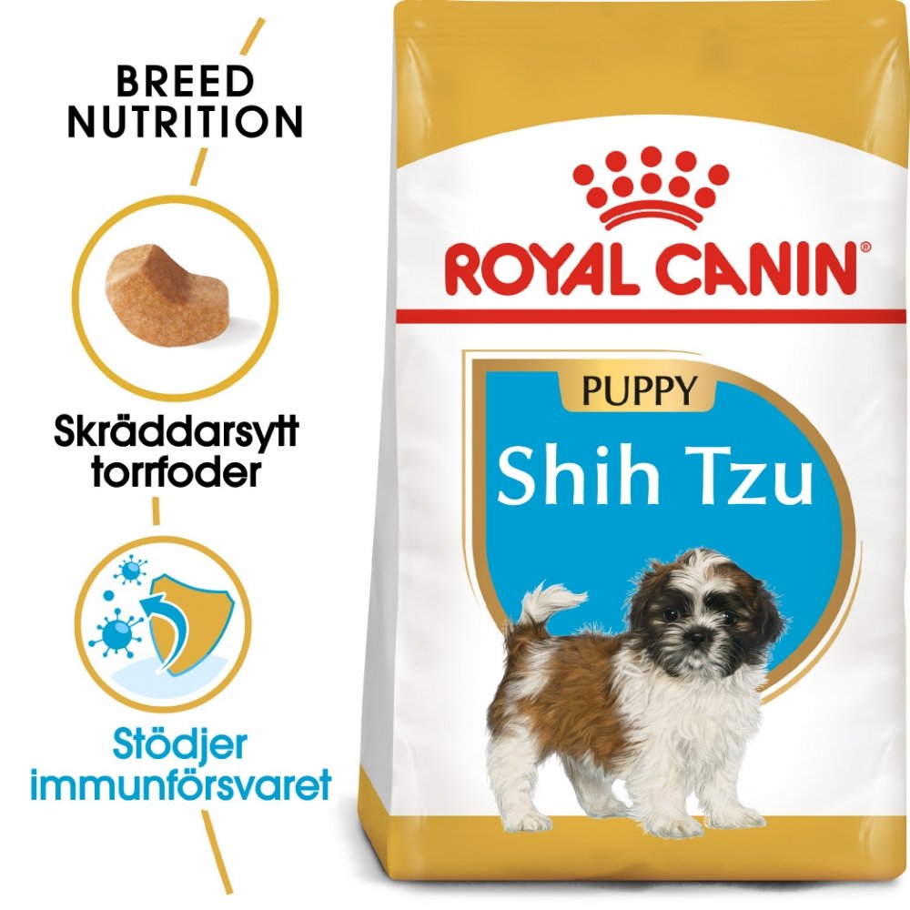 Läs mer om Royal Canin Breed Shih Tzu Puppy (1.5 kg)