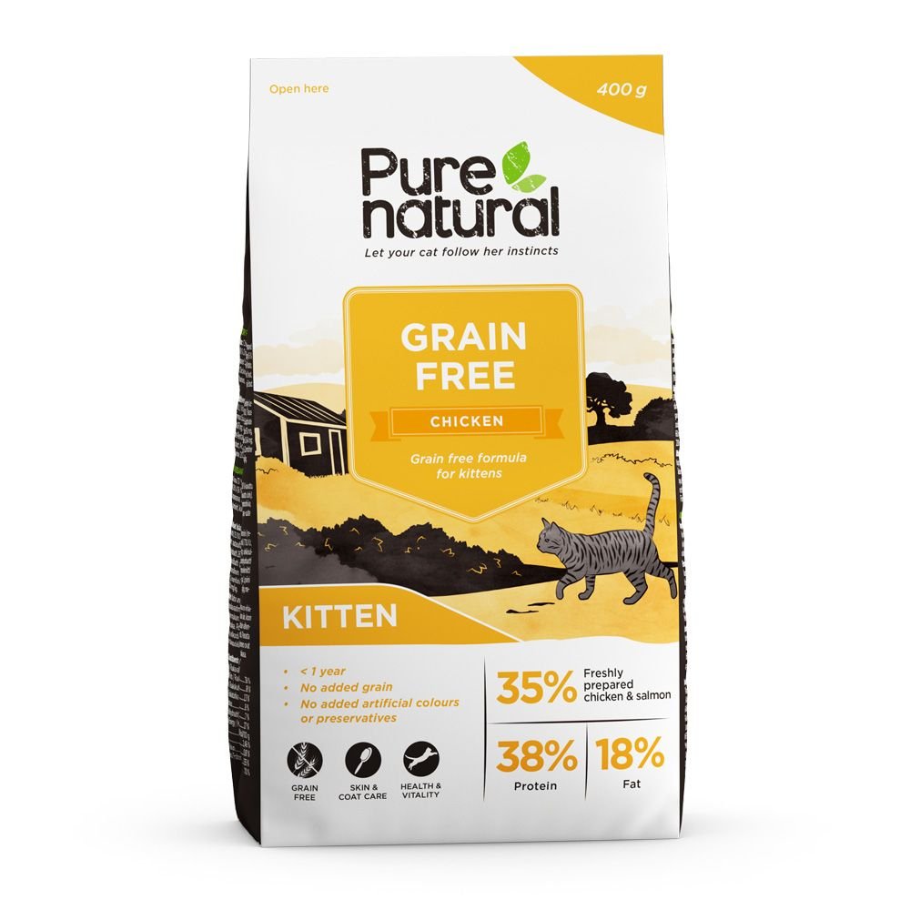 Purenatural Kitten Grain Free Chicken (10 kg)