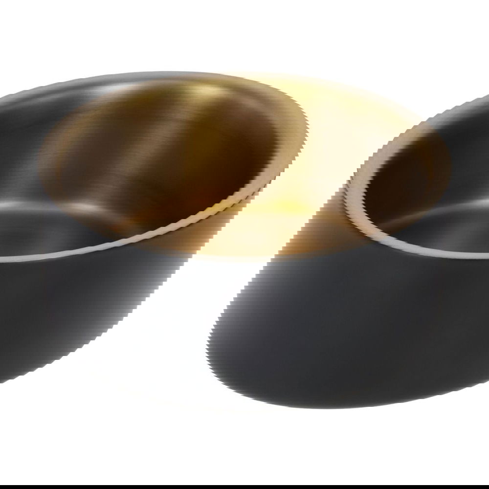 Kerbl Rostfri Matskål Svart/Guld (900 ml)