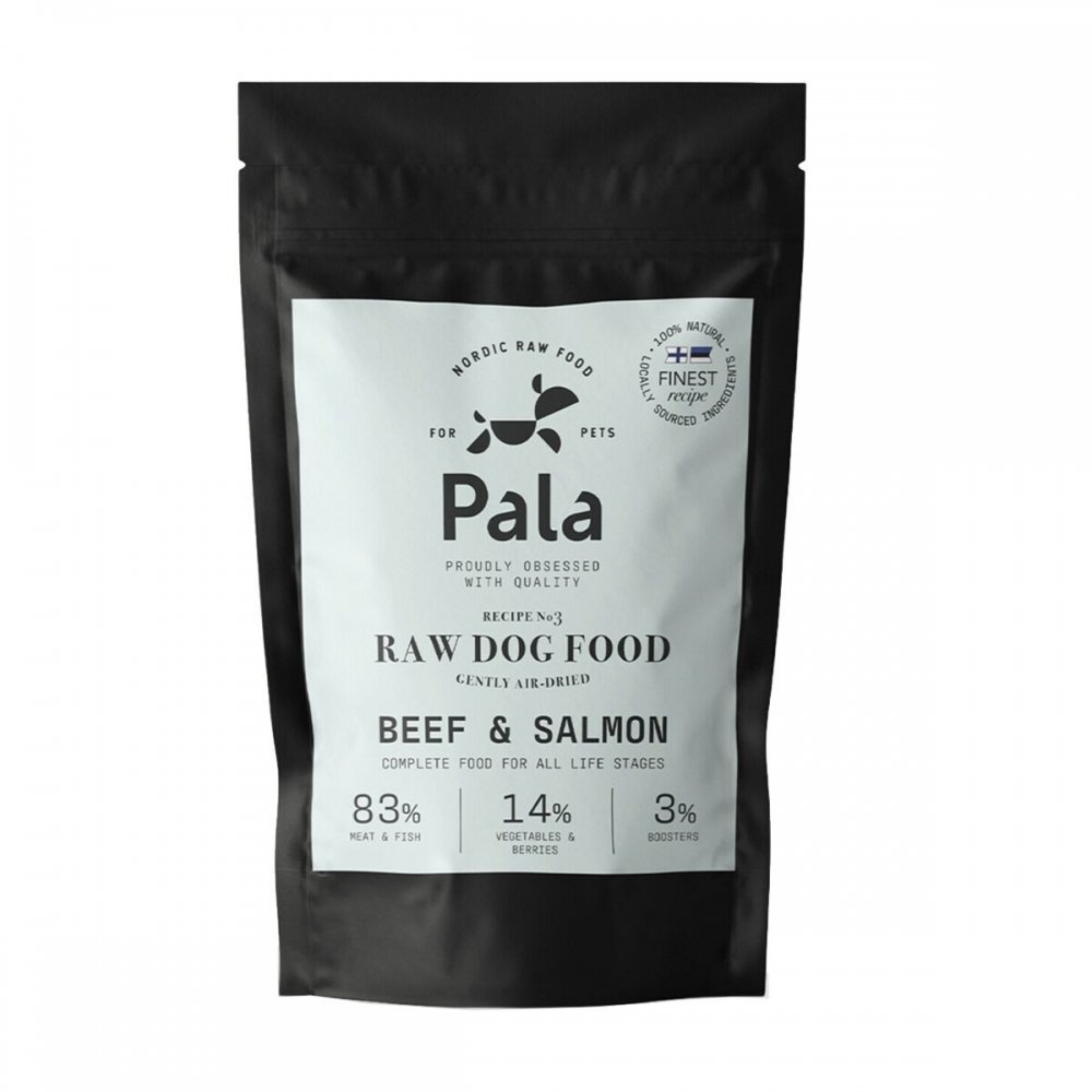 Läs mer om Pala Air Dried Beef & Salmon (100 g)