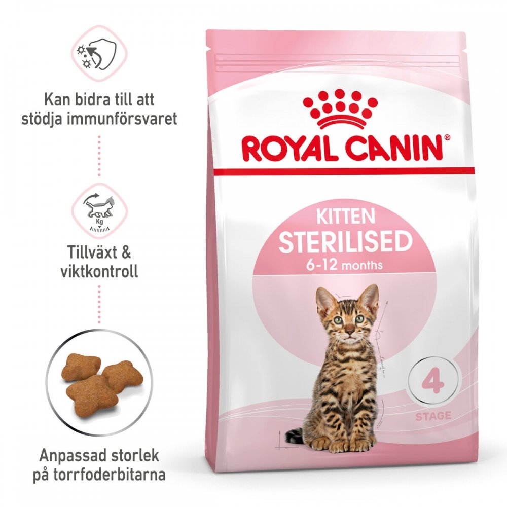 Läs mer om Royal Canin Kitten Sterilised (400 g)