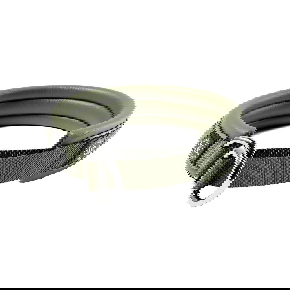 BullyBillows Hundhalsband Halvstryp Reflekterande Grön 3 cm (S)