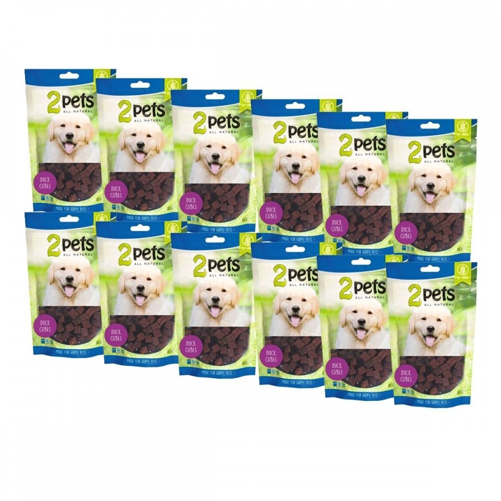 2Pets Cubes med And 100 g  12 x 100 g