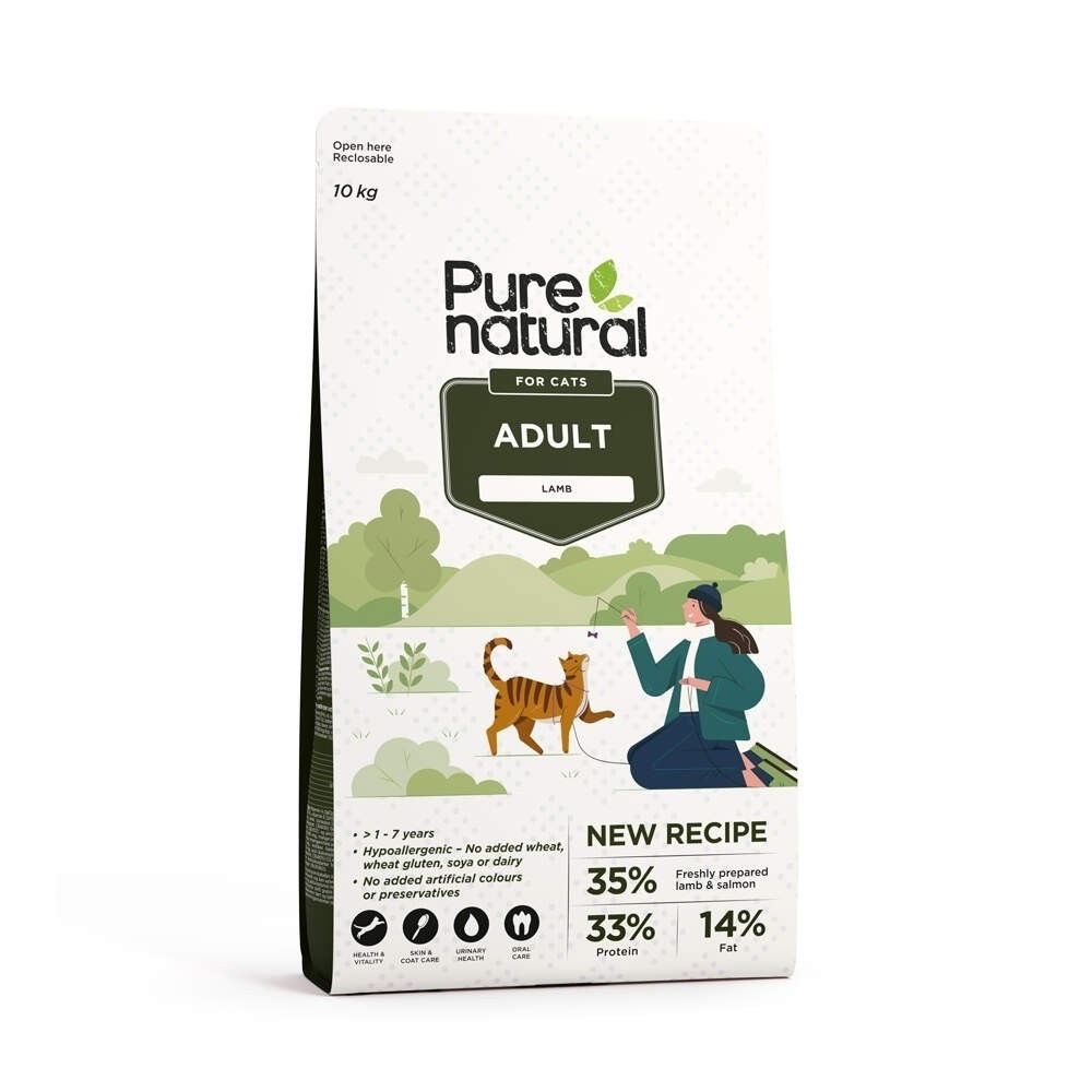 Purenatural Cat Adult Lamb (10 kg)